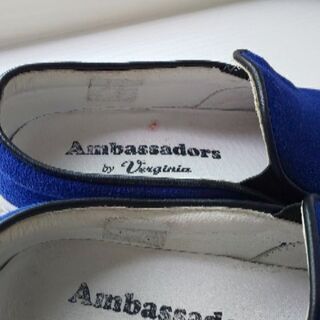 スエード生地で秋にもピッタリ🎵　Ambassadors by verginia  スリッポンの画像