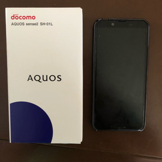AQUOS SENSE2 docomo版 simロック解除済 中古美品の画像