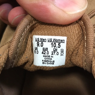 VANS スニーカー 27cm ベージュ色の画像