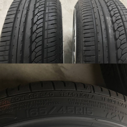 BBS VW純正OP 6.5J+40 4本 軽自動車流用