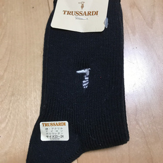トラサルディワンポイントソックス