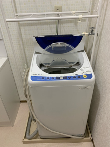 パナソニック 洗濯機とラックセットで 取引中