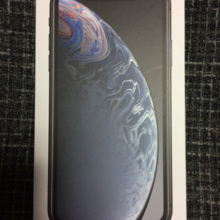 iPhoneXR 64gb  黒 新品 simロック解除済 