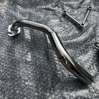 DioZX マフラー ステンレス チタン焼き風 AF35の画像