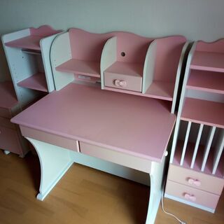 女学習机一式