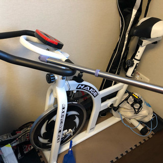 交渉中）スピンバイク「ほぼ新品」