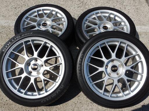 ＢＢＳ　ＲＣ　１８インチ　エスティマ、プリウスアルファなどに！　鍛造ホイール