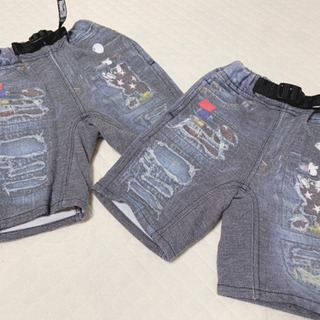 F.O.KIDS の ミッキーマウス  ビンテージダメージ加工風...