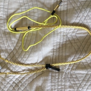 ほぼ未使用品 Sony ヘッドホン MDR-ZX110 ジッパー型イヤホンの画像