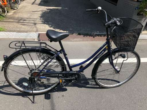 使用期間極少！27インチ 6段変速 オートライト軽快車！