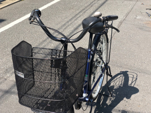 使用期間極少！27インチ ストア 6段変速 オートライト軽快車！