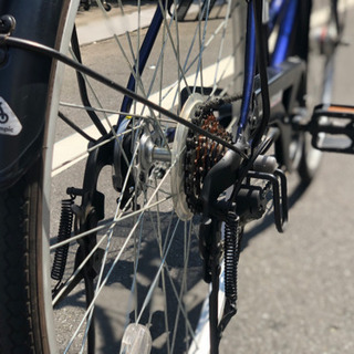 使用期間極少！27インチ 6段変速 オートライト軽快車！