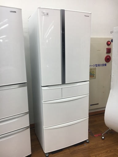 1年間保証付き！大容量451L Panasonic（パナソニック）6ドア冷蔵庫