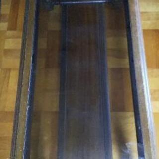 完売しました｜０円！！昭和レトロ｜スモークガラスのセンターテーブル！！もらってください！！の画像