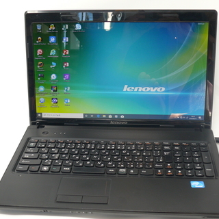 ノートパソコン Lenovo G570 新品SSD Win10 ...