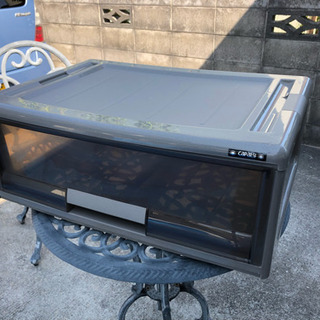 【中古】ワイドタイプ 収納ケース   capaty