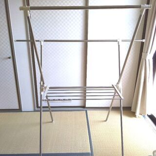 ニトリ　室内物干しスタンドの画像