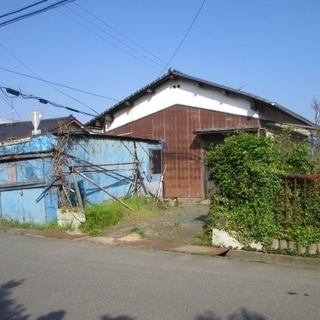 いわき市錦町蛭田　売土地(建物付）
