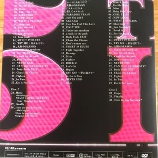 安室奈美恵DVD5枚組【福岡ヤフオクドーム】の画像