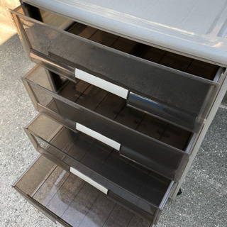 お取り引き中【中古】201タイプ ４段収納ケース  ②の画像