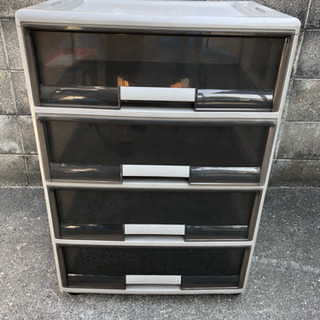 お取り引き中【中古】201タイプ ４段収納ケース  ②の画像