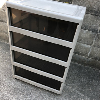 お取り引き中【中古】201タイプ ４段収納ケース  ②の画像