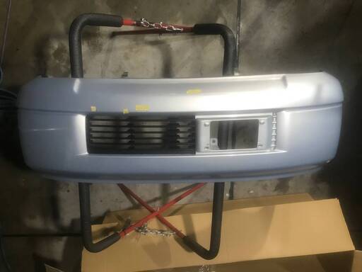 ekワゴン　H81W フロントバンパー　T21 水色