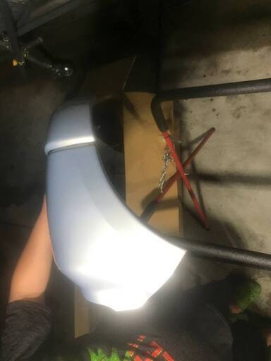 ekワゴン　H81W フロントバンパー　T21 水色 