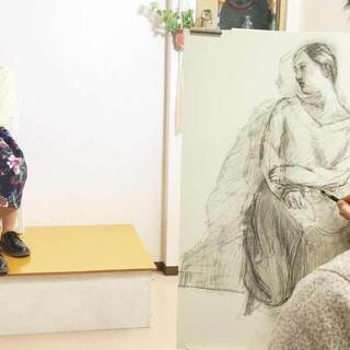 美術（絵画）モデル募集の画像