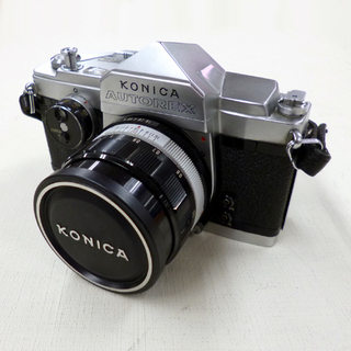 KONICA AUTOREX 自動露光式 35mm フル/ハーフ切替 フィルムカメラ 一眼