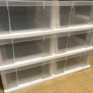 押入れ収納 プラケース 2×3