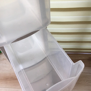 すきま収納 6段キャスター付きキッチンチェストの画像