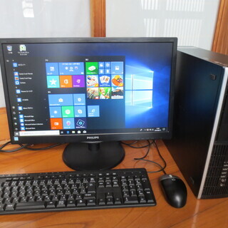 HP 6300P i5 3世代 3470 モニター WIN10 MS Offce 