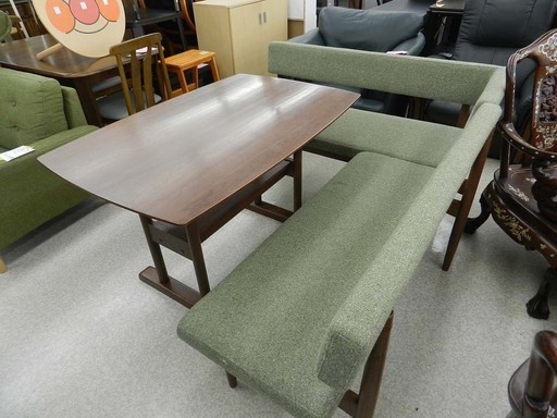 UNICO（ウニコ）ＳＵＫ(スーク)  ダイニングテーブル＆ベンチシート3点セット 札幌市 北区 屯田