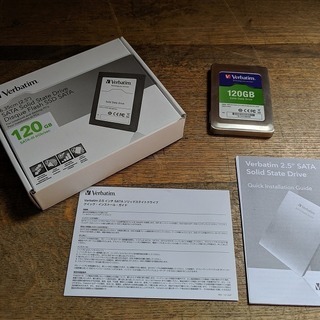 Verbatim 2.5インチ SATA SSD　[ジャンク品扱い]