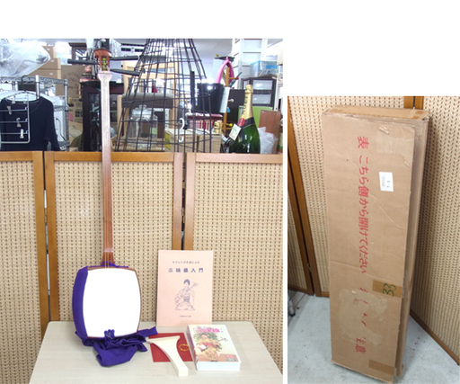 南12条店 三味線 和楽器 入門セット バチ/ビデオ/教本付き