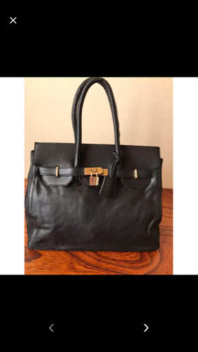 BLACK by moussy 本革 超美品