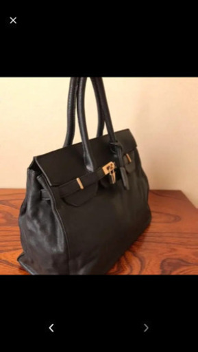 BLACK by moussy 本革 超美品