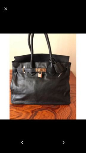 BLACK by moussy 本革 超美品