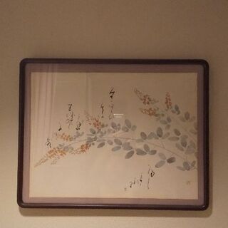 水彩画 横56cm×45cmの額縁付