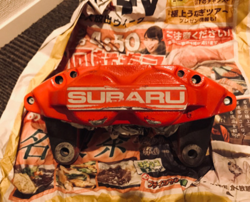 ☆インプレッサ 86 BRZ流用 スバル純正 4POT フロントキャリパー 左右セット☆美品