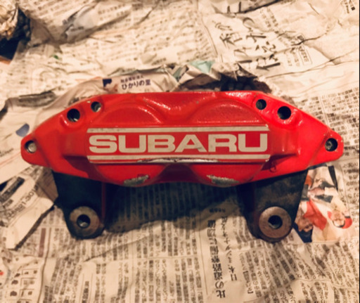 ☆インプレッサ 86 BRZ流用 スバル純正 4POT フロントキャリパー 左右セット☆美品