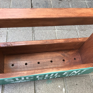 木製プランター＊ハンドル＊の画像