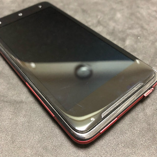au3Gスマホ HTC J ISW13HT RED(イヤホン&au純正ACアダプター付)の画像