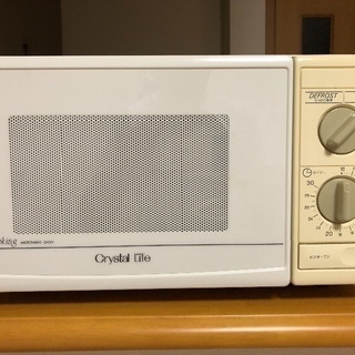 電子レンジ 無料で差し上げます！の画像