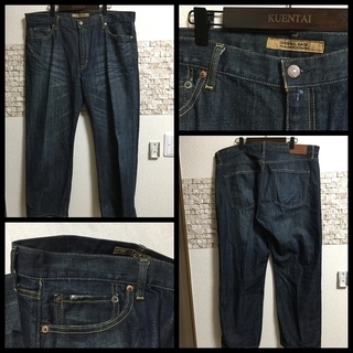 ★UNIQLO★ ジーンズ　綿100　W96cm　ユニクロの画像