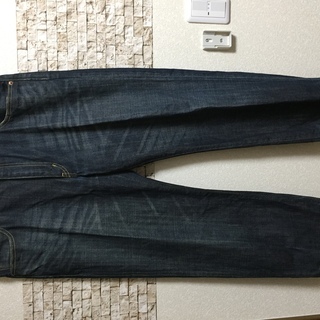 ★UNIQLO★ ジーンズ　綿100　W96cm　ユニクロの画像