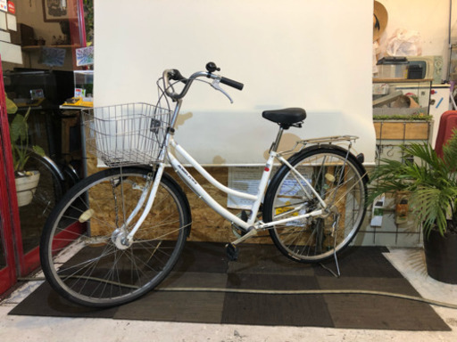 6速【LEDオートライト】27インチ 自転車