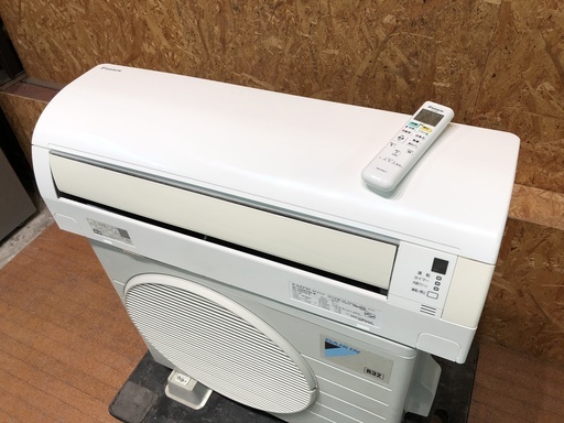 【管理KR102】ダイキン 2015年 2.2kw 6畳用 ルームエアコン F22STES 分解クリーニング済