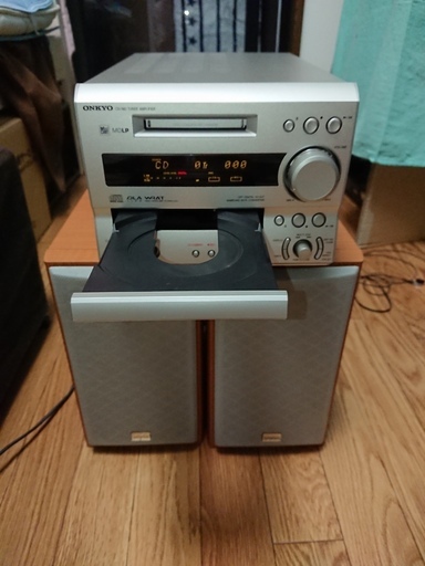 ONKYO　CD/MDコンポ　FR-X7　中古品